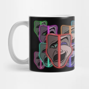 Acrors Trippy Masks Mug